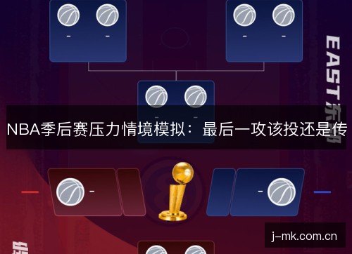 NBA季后赛压力情境模拟:最后一攻该投还是传 NBA季后赛压力情境模拟:最后一攻该投还是传